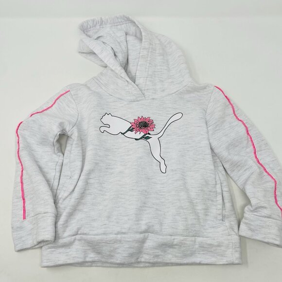 Puma Toddler Girls Size 2T 4 Piece Clothing Lot Sweatshirt Shorts Tee Tank 1152 - Picture 2 of 11